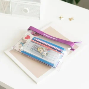 ALICE - Set de Papeterie avec 3 Notebooks A6 - 10pc.