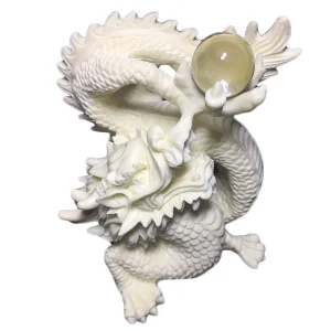 Statue Dragon Perle Sacrée