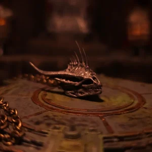 “Moondancer” - dragon skull necklace